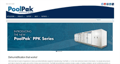 Desktop Screenshot of poolpak.com
